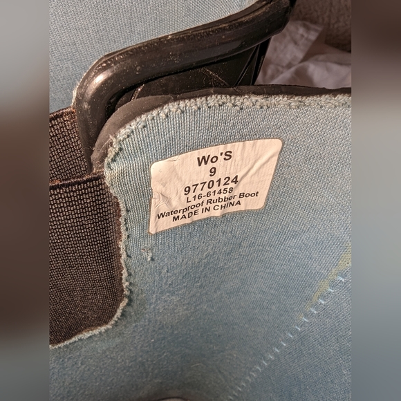 Sperry Topsider Quilted Rubber Rain Boot NELLIE 6 - Picture 12 of 13